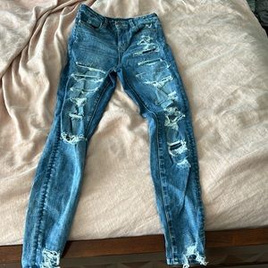 size 4 american eagle skinny jeans